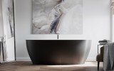 Sensuality Back wht freestanding oval solid surface bathtub by Aquatica (6) Copy